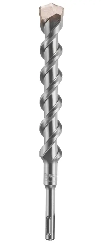 Handmade Bosch HC2146 Hammer Drill Bit, 7/8 in Dia, 10 in OAL, Optimized Flute, 4-Flute, 25/64 in Dia Shank